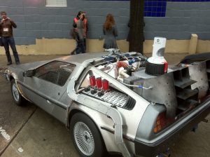 SXSW Delorean